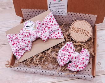 Big Sister Little Sister Matching Bows |Sisters Matching Bow Headbands Big Sister - Baby Sister Gift | Baby Girl Bows | Gift For Big Sister