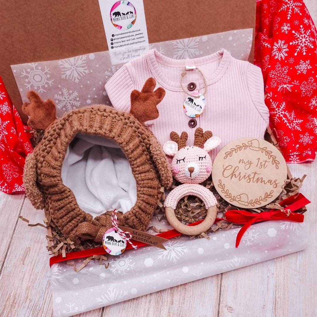 Baby Girl Christmas Gift Box Set Baby Gift Luxury Hamper Etsy