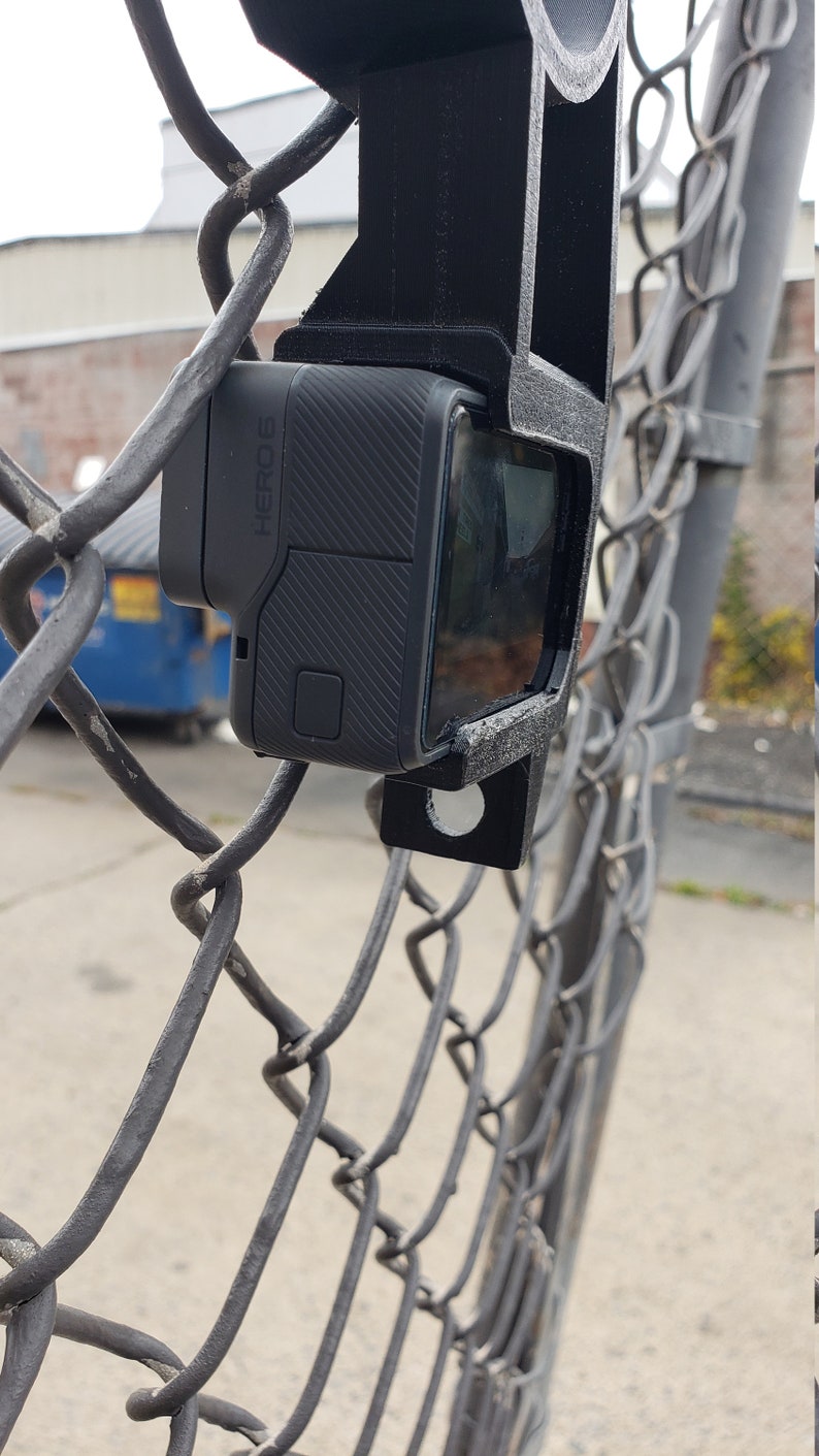 Gopro Hero 5 6 & 7 Chain Link Fence Secure Mount/ Clamp 3D Etsy