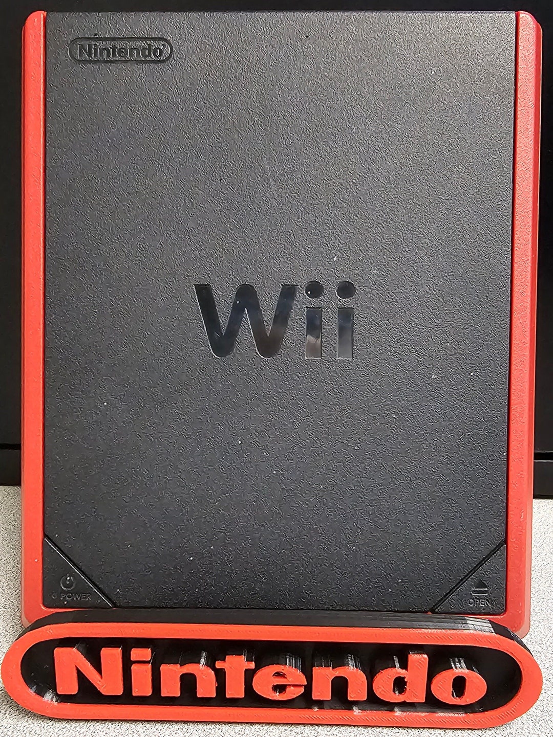 Nintendo Wii Mini Vintage Game Console Display Stand With