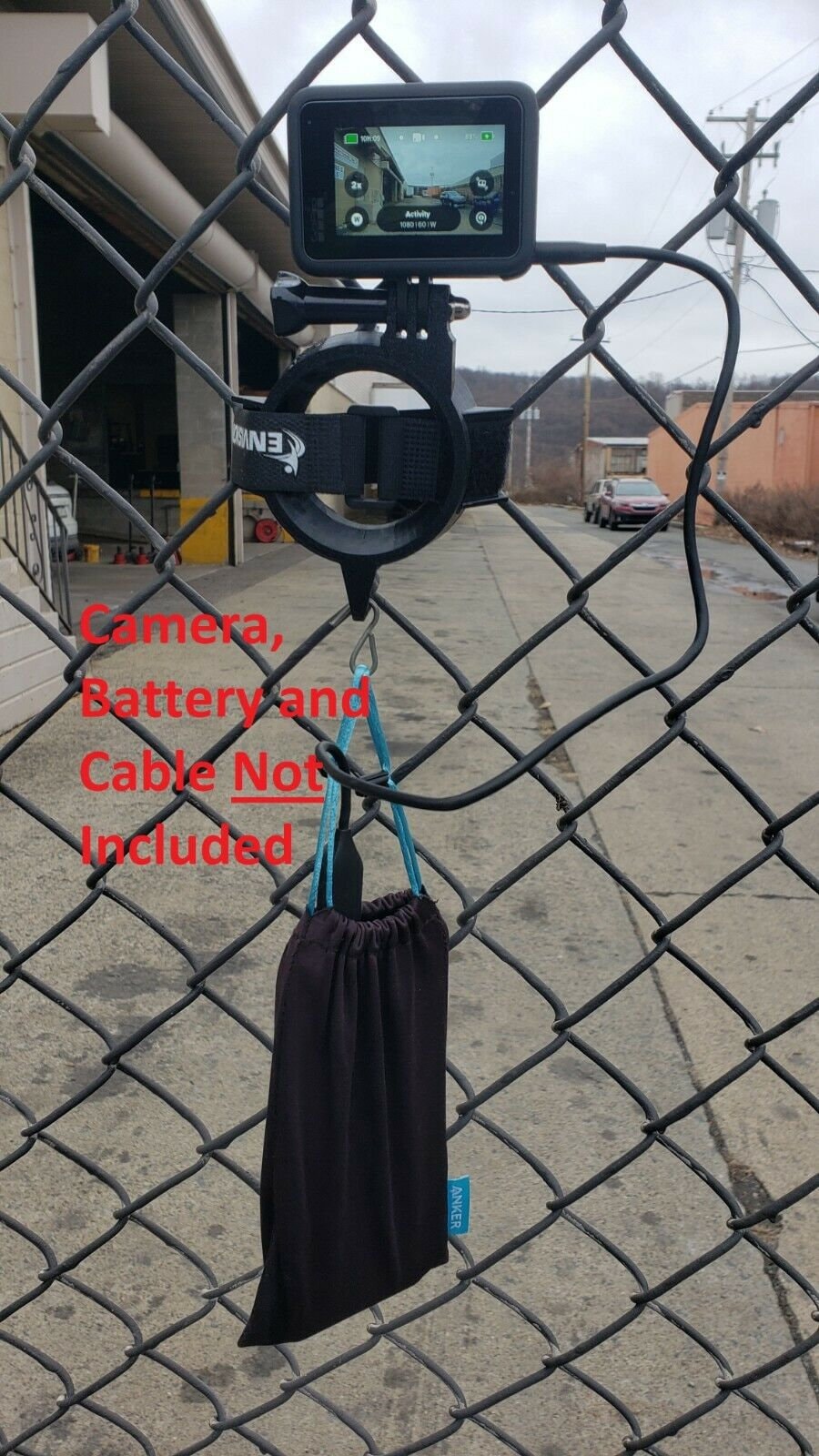 Universal Gopro Hero Chain Link Fence Mount 3D Printed NO Etsy