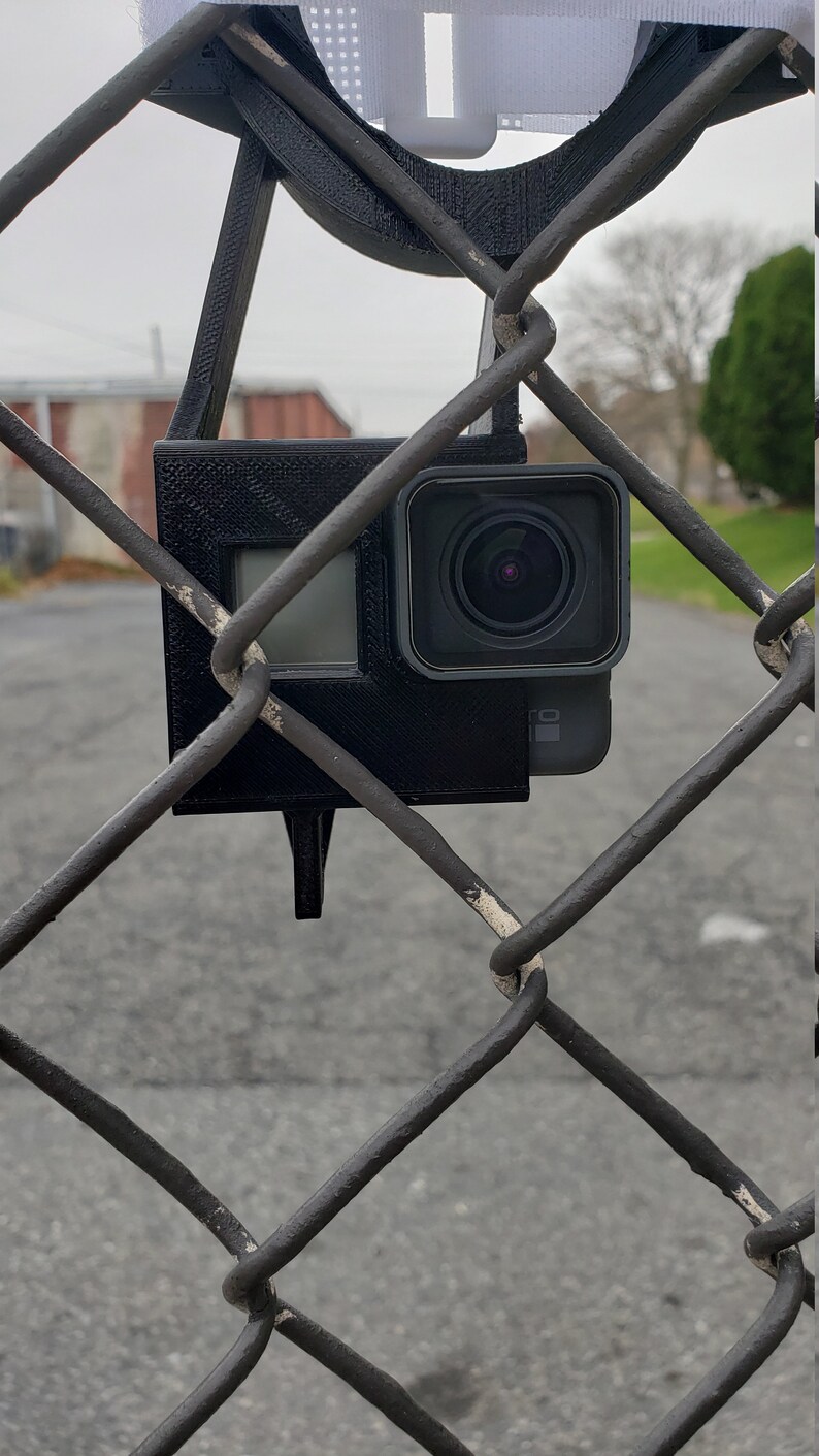 Gopro Hero 5 6 & 7 Chain Link Fence Secure Mount/ Clamp 3D Etsy