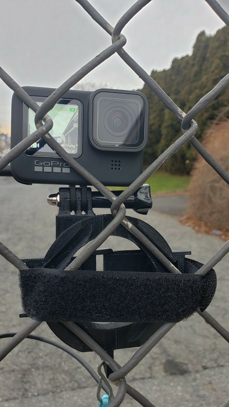 Universal Gopro Hero Chain Link Fence Mount 3D Printed NO Etsy