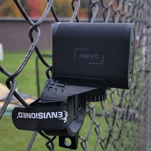 Mevo Start Live Stream Camera Chain Link Fence Mount Kit for Softball Baseball Tennis Basketball