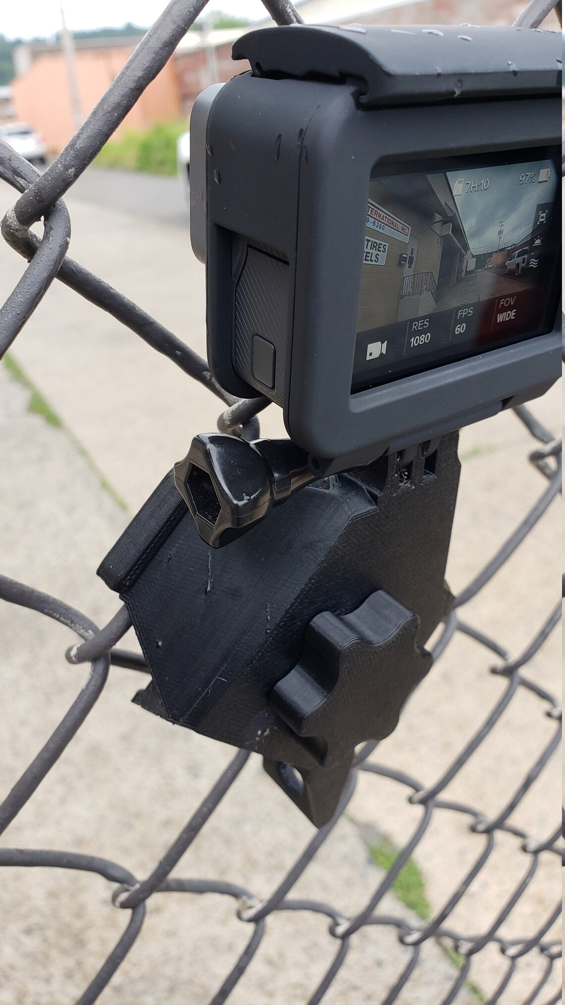 Universal GoPro Hero Chain Link Fence Mount 3D Printed NO Etsy