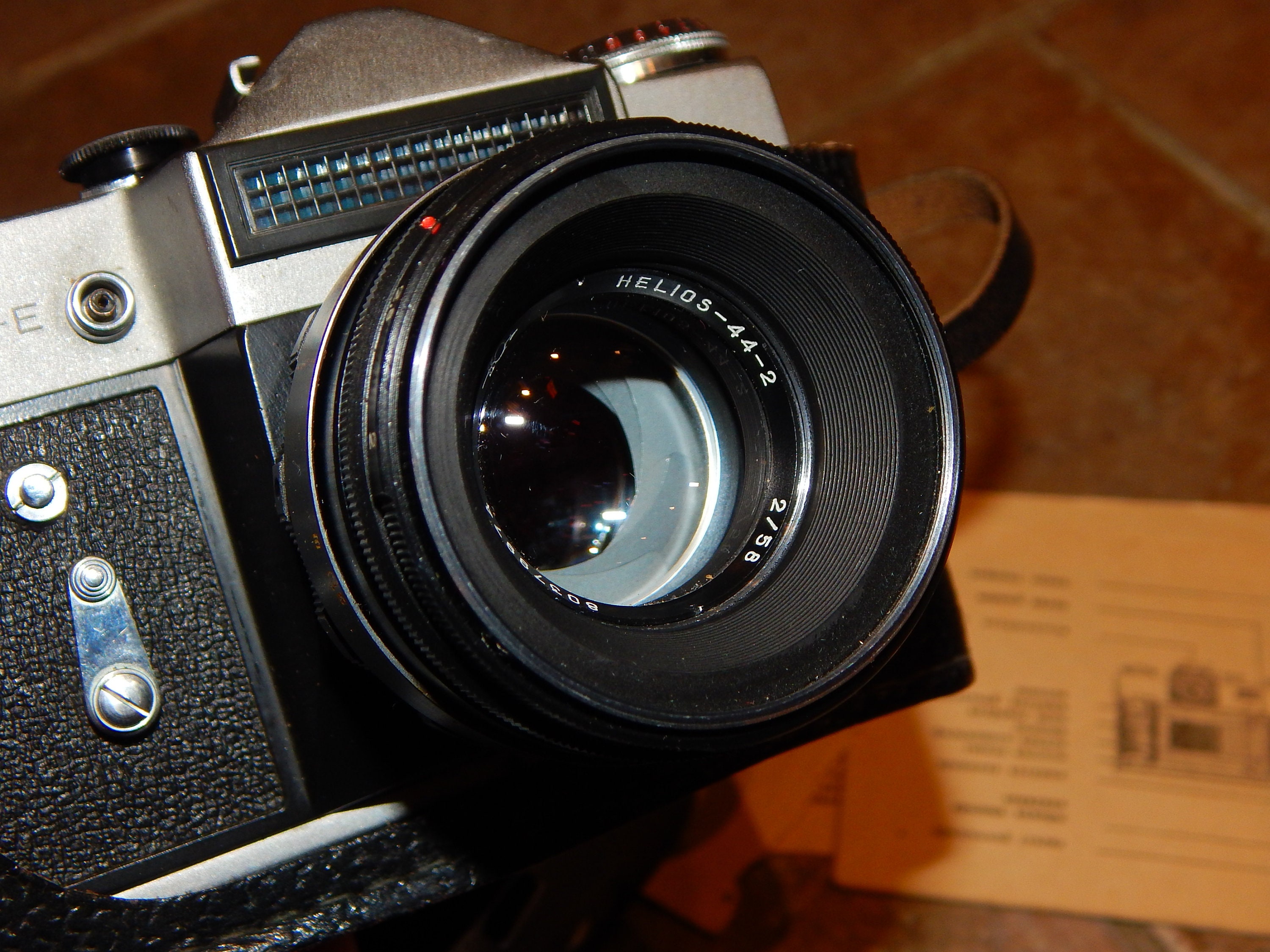 ZenitE 1976 Vintage Photo Camera USSR Soviet Russian SLR Etsy