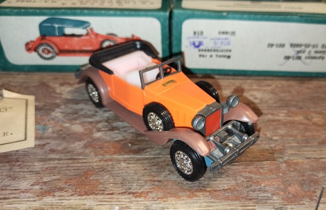 USSR Soviet Russian Vintage toy Car Model 143 Original Box Etsy