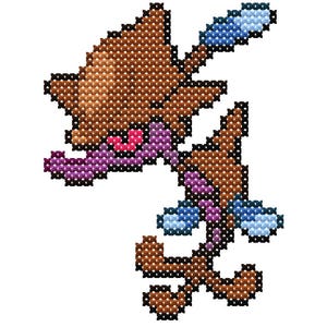 Skrelp Cross Stitch Pattern