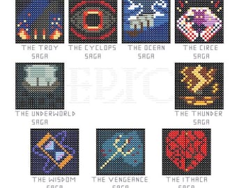 Epic Cross Stitch Pattern