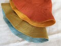 REVERSIBLE LINEN HAT Alba | Linen Bucket Hat Summer Sun Garden Hat Linen Panama Beach Flax Hat Unisex Hat Size Xs S M L Personalized Gifts product logo