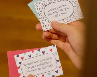 68 Acts of Kindness Cards for Kids