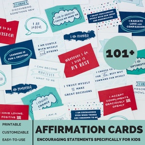 Affirmation Cards for Kids Printable image 2