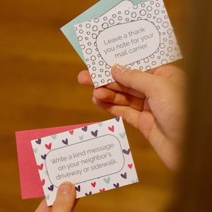 68 cartoline di atti di gentilezza per bambini