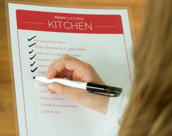 Room Cleaning Cards for Kids, Editable, Chore Chart for Kids,