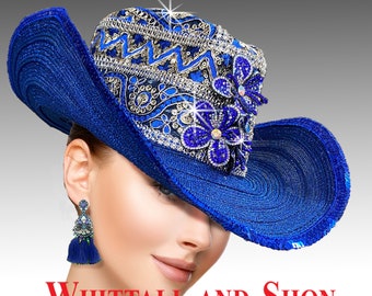 SC2441 HOUDINI-Embroidered and Beaded Western Hat