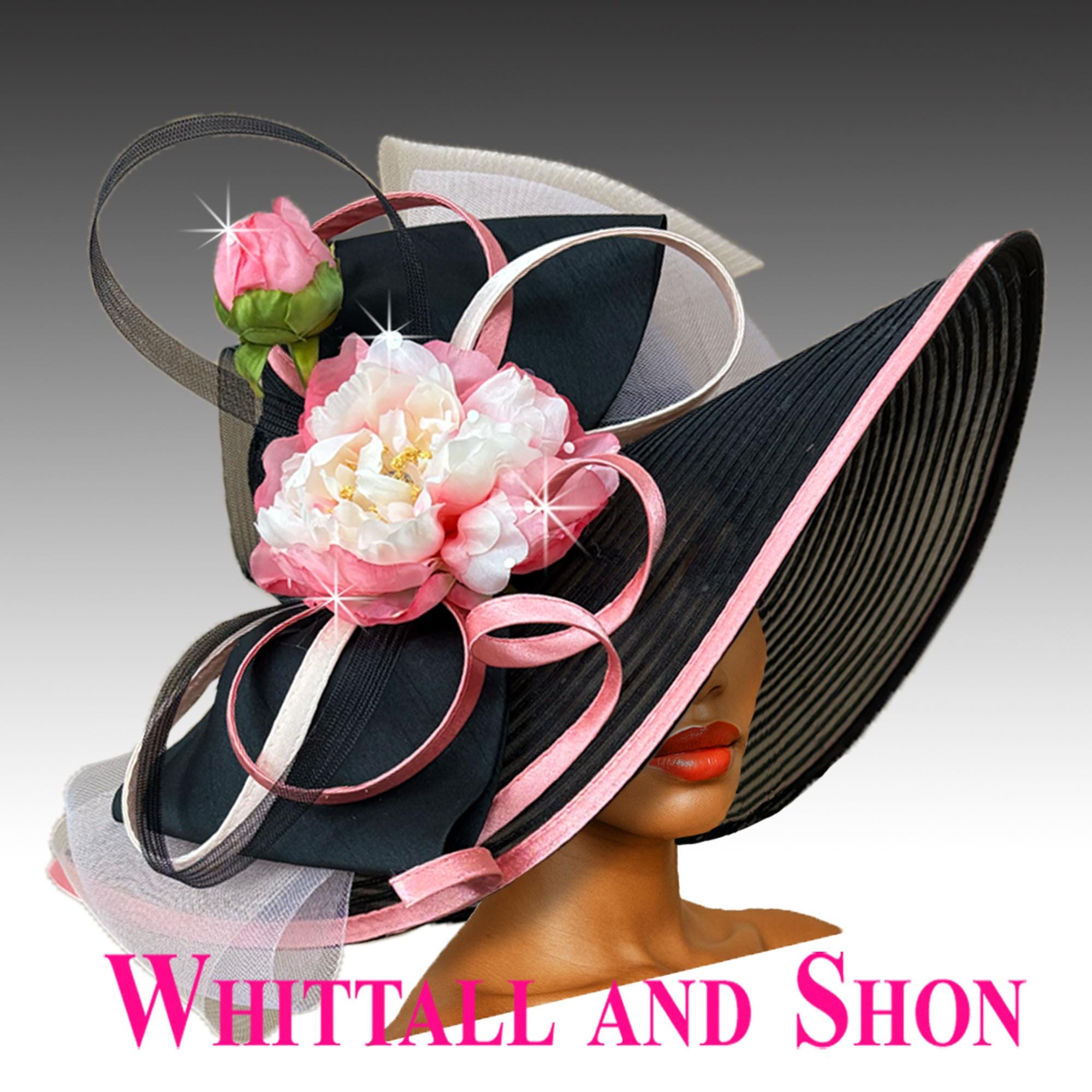 Elegant WHITTALL & SHON Pink Sequin Hat with Floral Accent WhittallandShon - Etsy main image 3