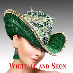 SC2441 HOUDINI-Embroidered and Beaded Western Hat