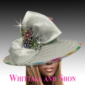  BCDlily Fascinator Hats Elegant Church Hats for Women