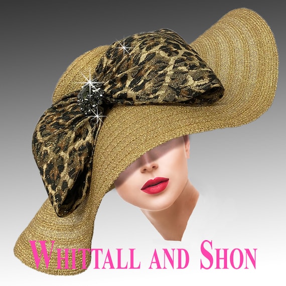 Gold Sequined & Beaded Large Brim Hat Gold Rhinestone Baseball Cap: Unisex Sparkly Bling Festival  main image 3