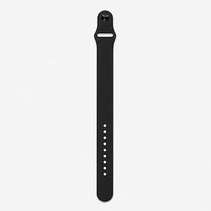 Black Silicone VNS Magnet Band, Adjustable Comfort Wrist Strap Black