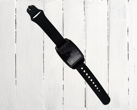 VNS Magnet Wrist Band, Black Silicone Pin and Tuck band, Vagus Nerve Stimulator Magnet band.