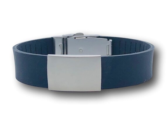 Bracelet Médical Imperméable En Acier Inoxydable - Alerte