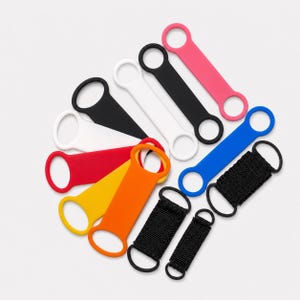 Dog Tag Band Replacement: Silicone & Nylon Pet ID Collar Attachment