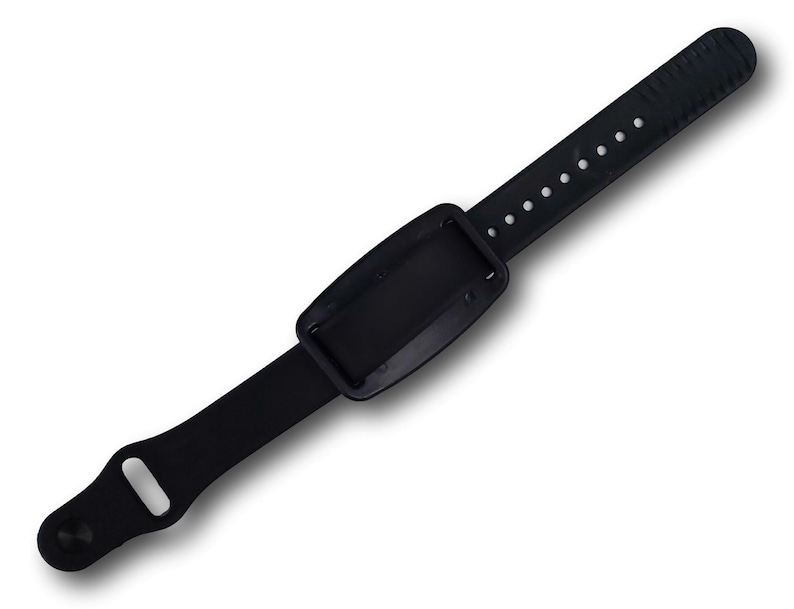 Black Silicone VNS Magnet Band, Adjustable Comfort Wrist Strap image 11