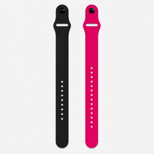 Black Silicone VNS Magnet Band, Adjustable Comfort Wrist Strap image 2