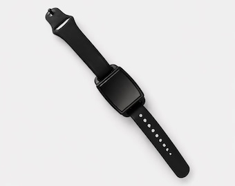 Black Silicone VNS Magnet Band, Adjustable Comfort Wrist Strap