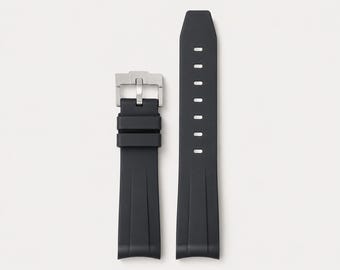 Seiko Alpinist, Rolex, Hamilton Fitted FKM Strap - 20mm - Personalized