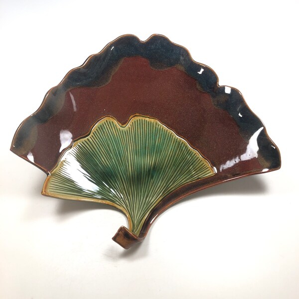 Ginkgo leaves platter