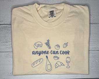 Iedereen kan een T-shirt koken