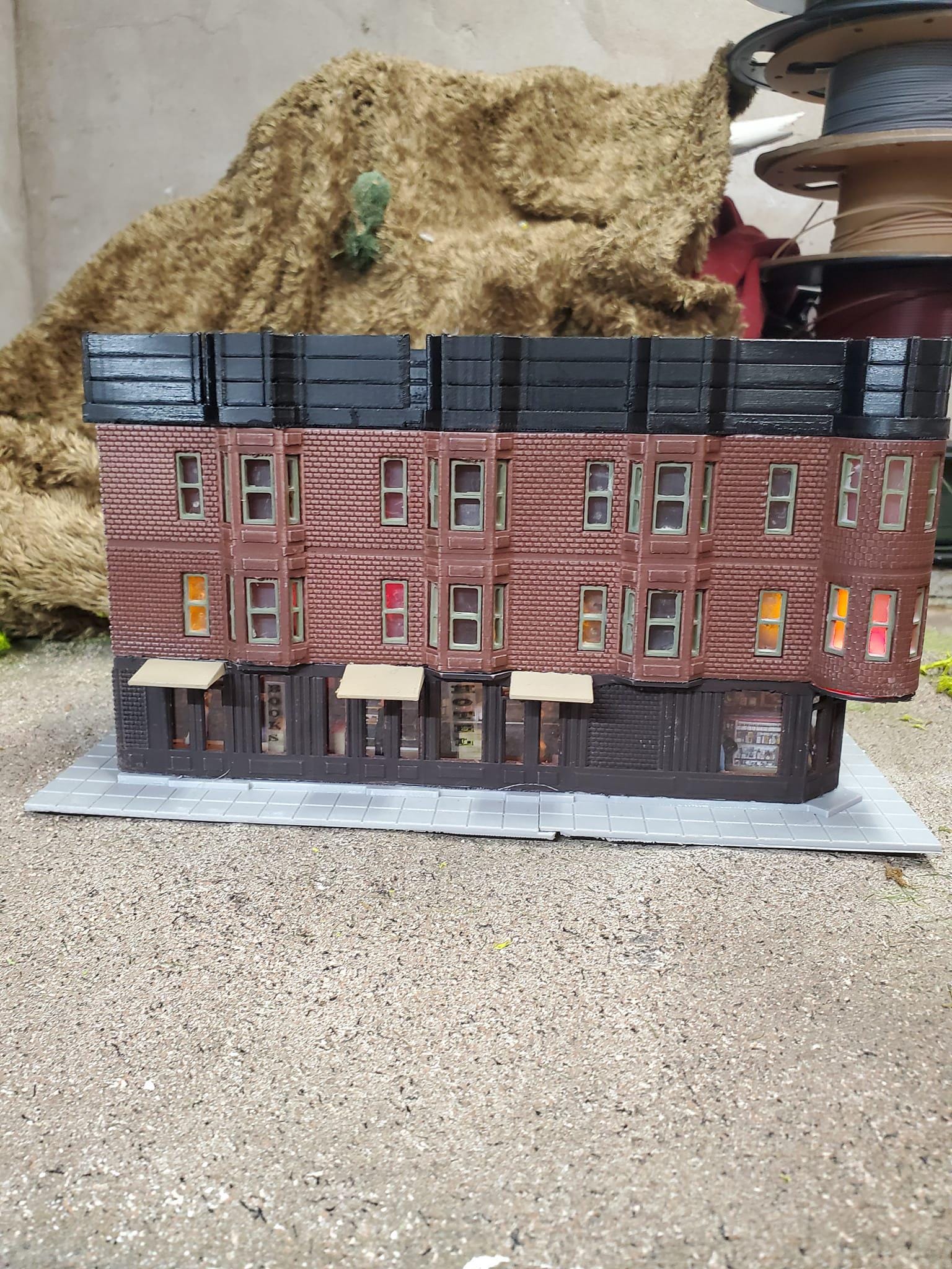 HO 1/87th scale HH Holmes Murder Castle V2