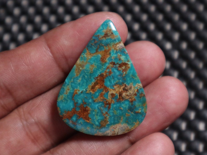 Turquoise d'origine entièrement polie image 1