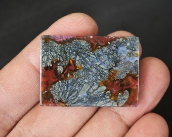 Marcasiet-agaat-edelsteen: steen agaat (35 mm x 25 mm x 4 mm)