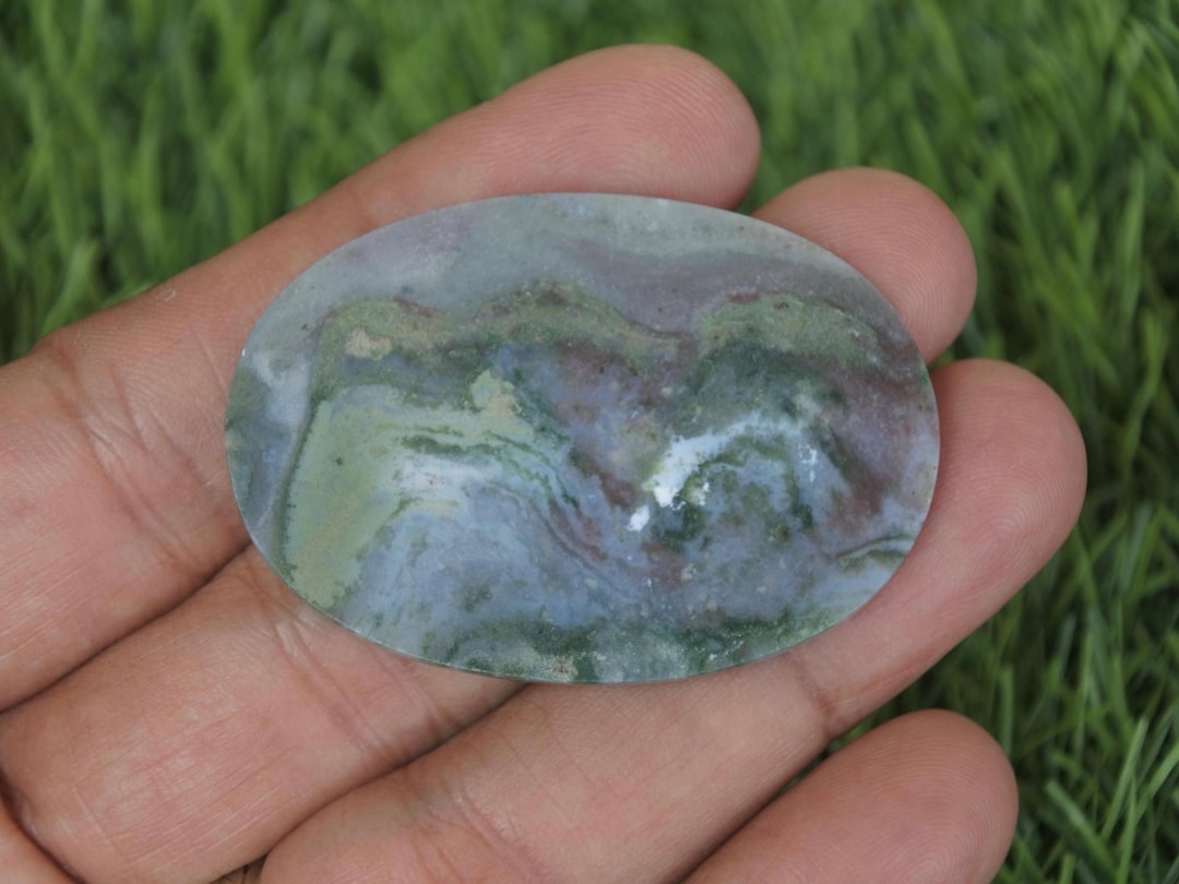 Scenic Java Klawing Jasper Gemstone: Indonesia Jasper Agate - Etsy