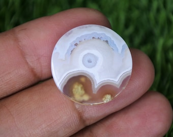 Orbicular Crazy Lace Agate Gemstone (23mm)