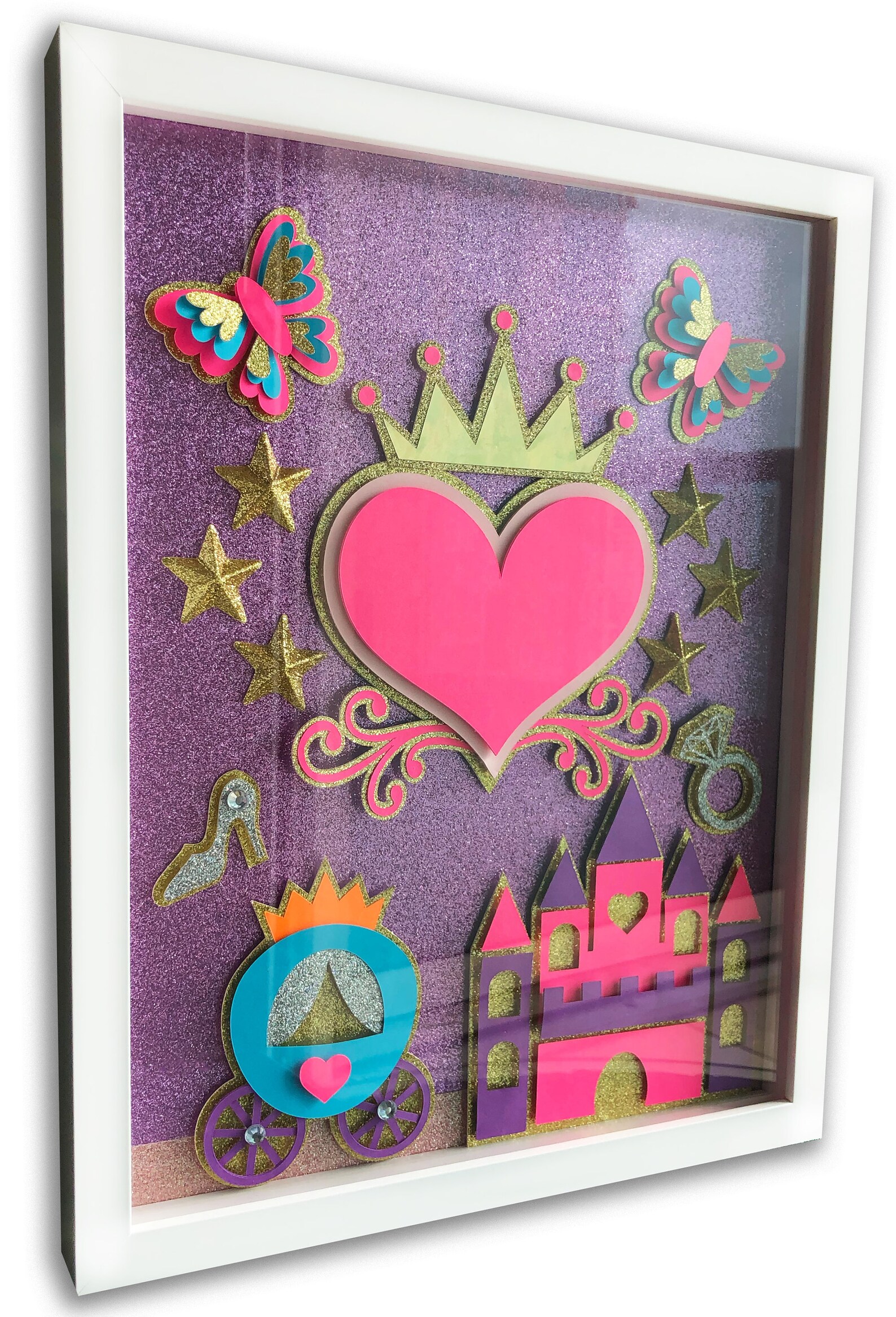 Personalized Shadow Box PRINCESS. gift Etsy
