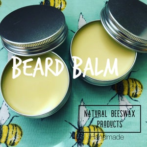 Natural Beeswax Beard Balm image 4