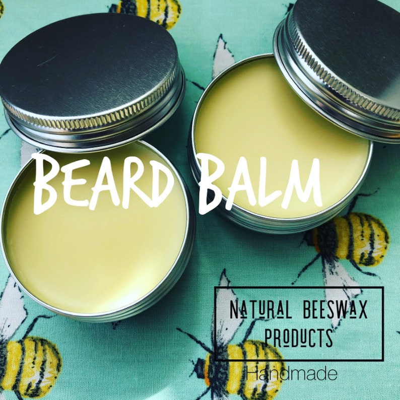 Natural Beeswax Beard Balm image 4