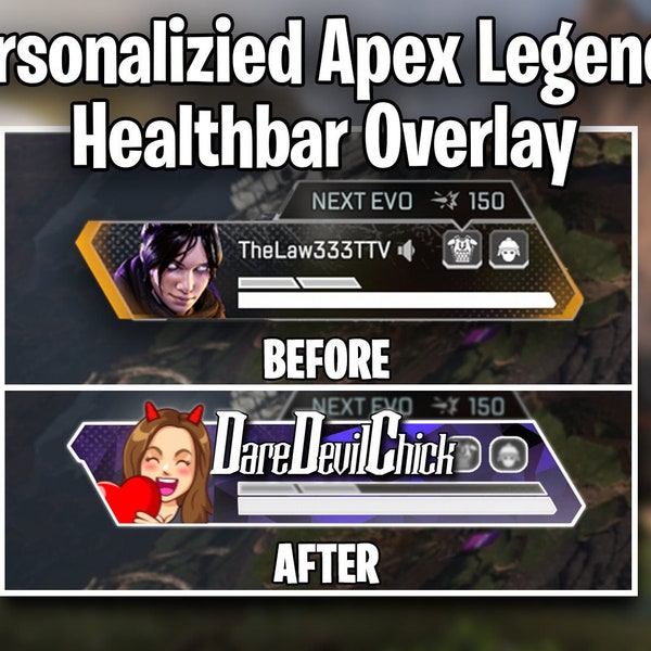 Custom Apex Legends Healthbar Overlay