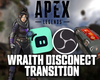 Animated Apex Legends Wraith Disconnecting Transition for OBS