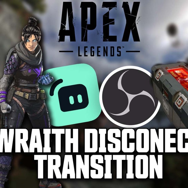 Animierter Apex Legends Wraith Trennübergang für OBS