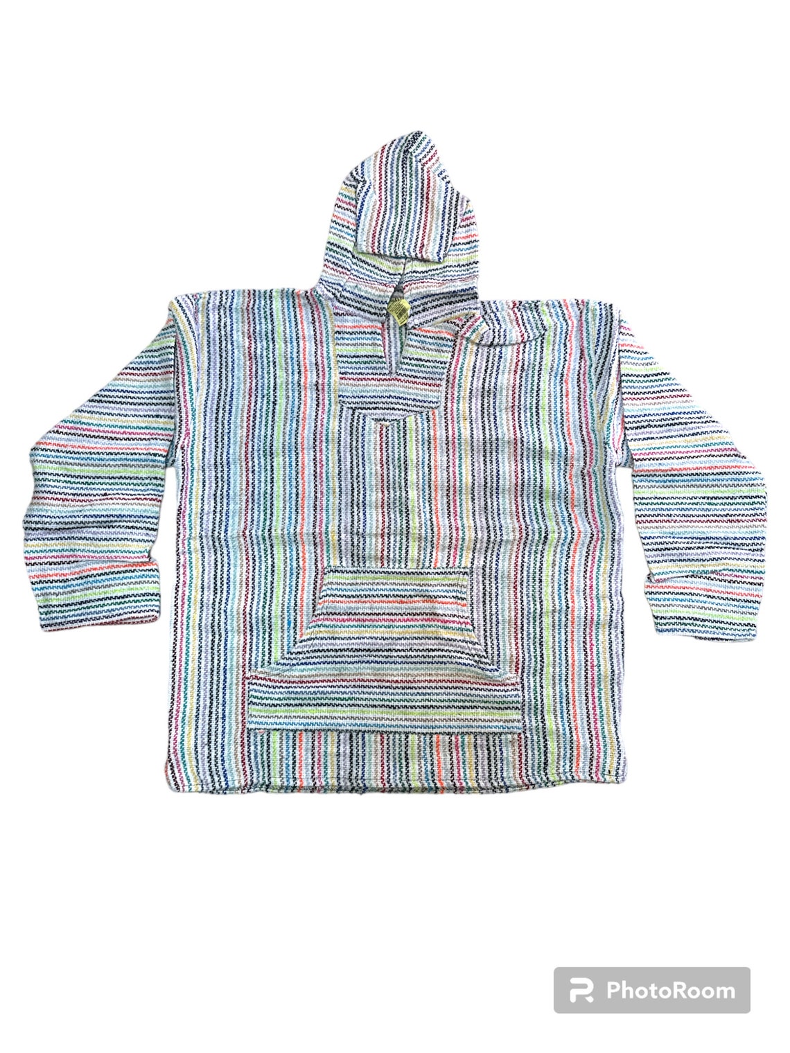 3XL , BAJA HOODIE , PONCHO , Made in Mexico , Beach Sweater , Surf