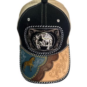 GORRA CHARRA GALLERA Cowboy Artesanal Mexico Unisex