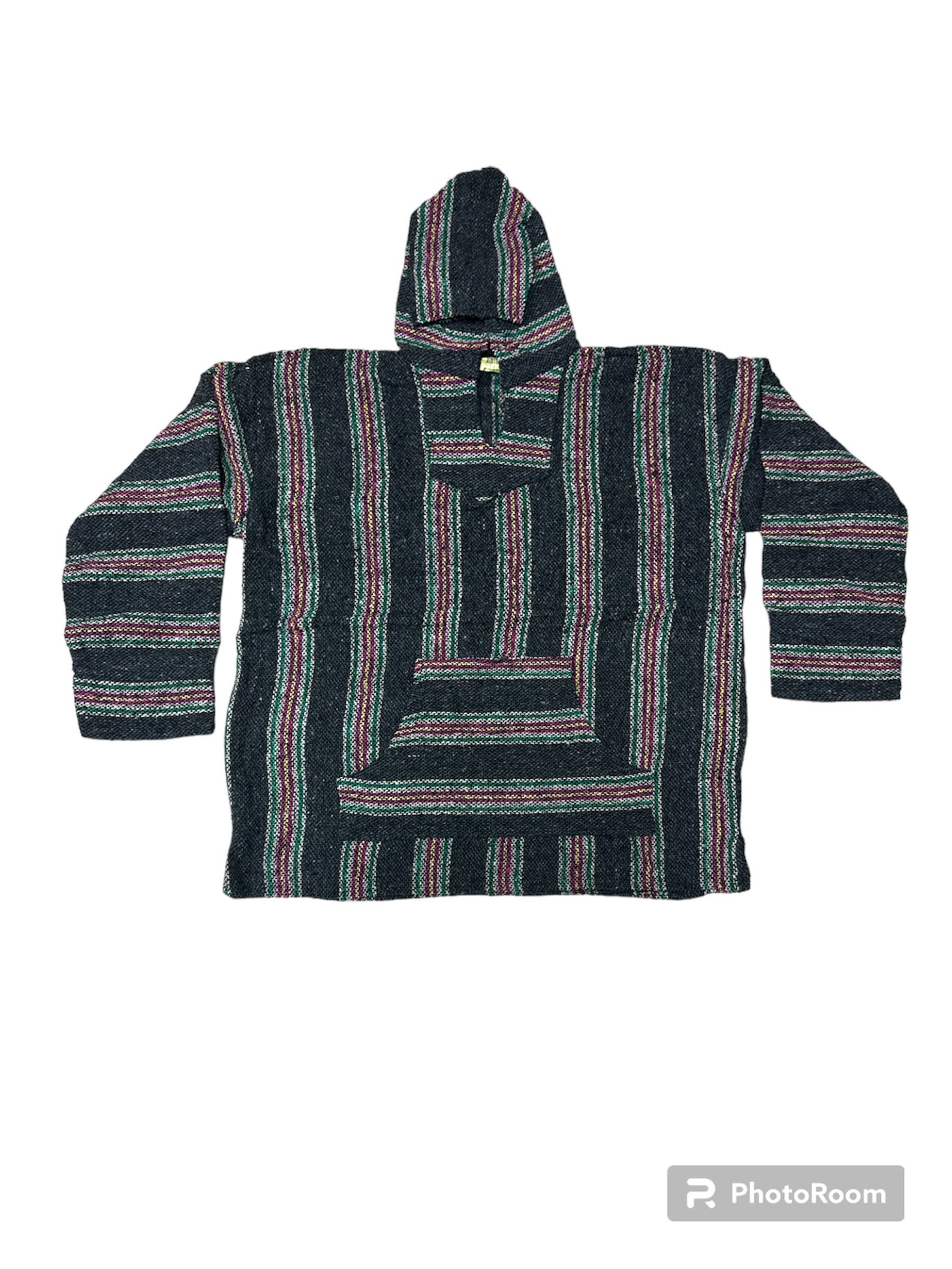 3XL , BAJA HOODIE , PONCHO , Made in Mexico , Beach Sweater , Surf