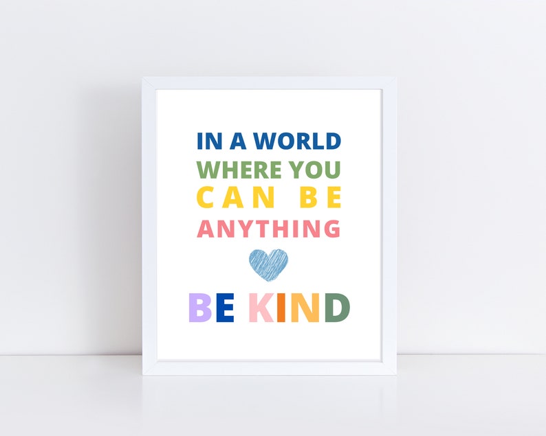 Positive Affirmation Druck für Kinder positive Zitate für Etsy