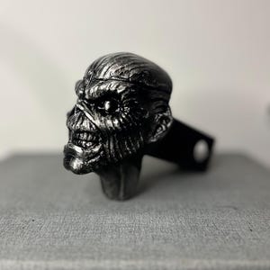 Iron Maiden ( Eddie ) aluminum hitch cover Made in the USA