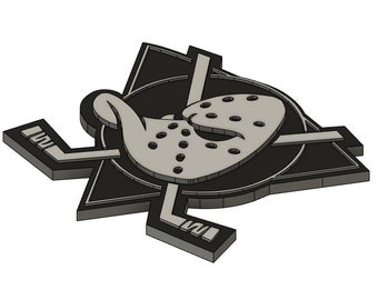 Reserved Mighty Ducks aluminum hitch cover